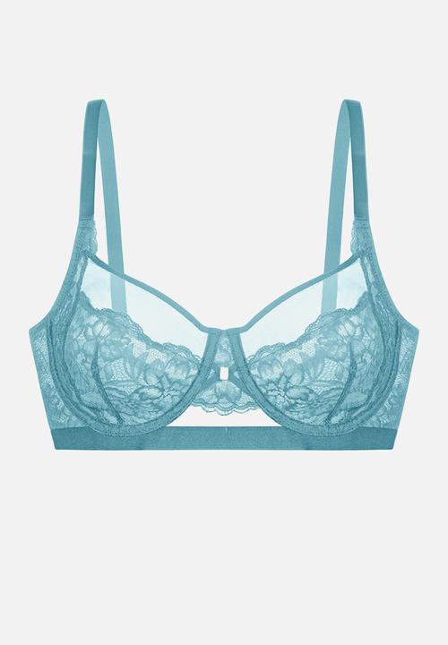 DORINA - Plus lilian wired bra - green