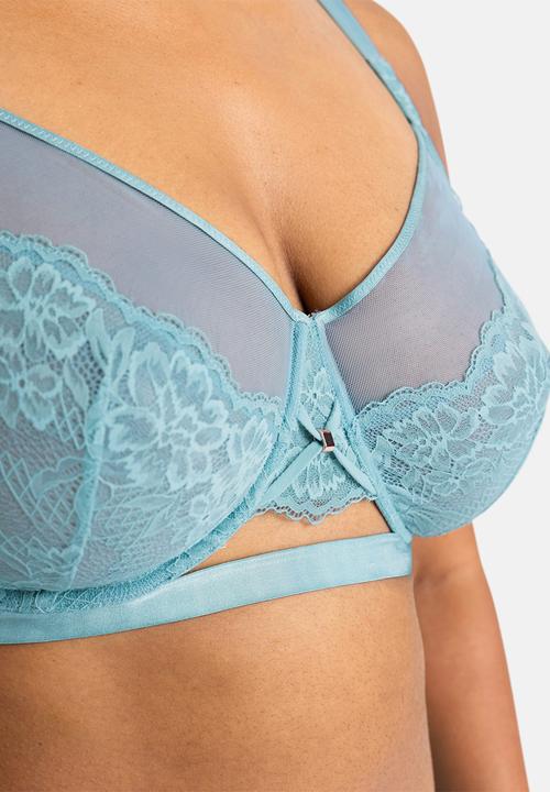 DORINA - Plus lilian wired bra - green