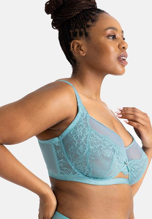 DORINA - Plus lilian wired bra - green