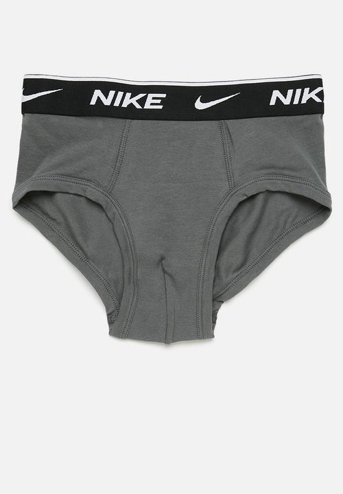Nike - Nike brief - black & dark grey