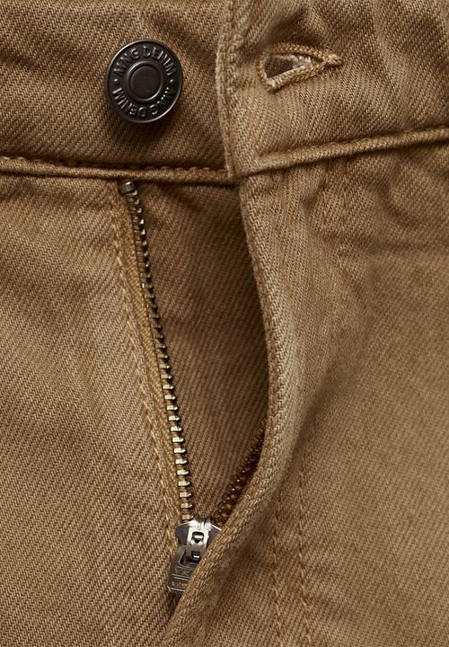 MANGO - Jeans benc  - ligth-brown