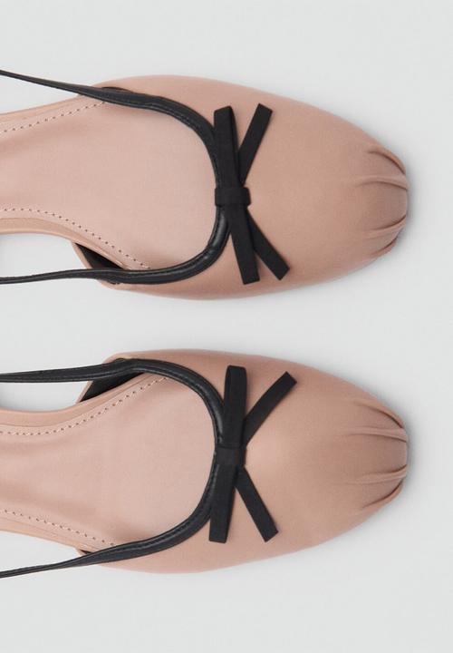 MANGO - Mely1 slingback - light/pastel pink