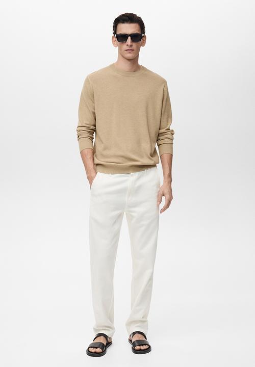 MANGO - Avena knitwear - beige