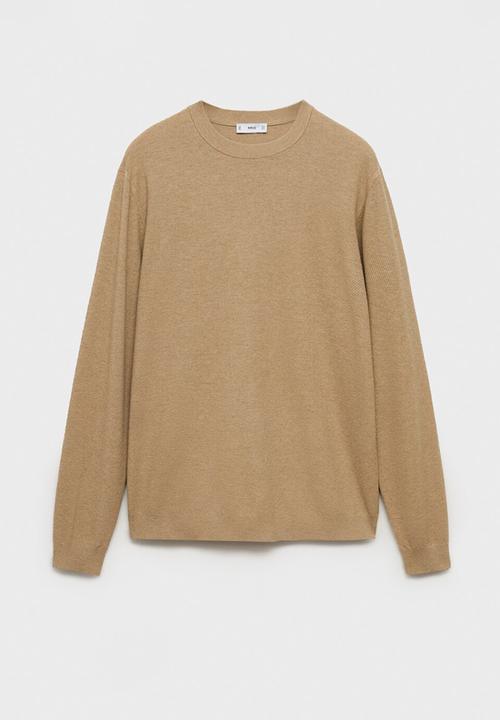 MANGO - Avena knitwear - beige