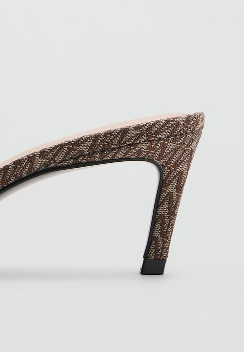 MANGO - Piece heel - brown