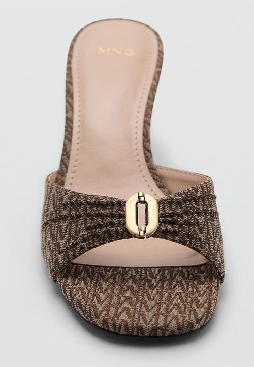 MANGO - Piece heel - brown