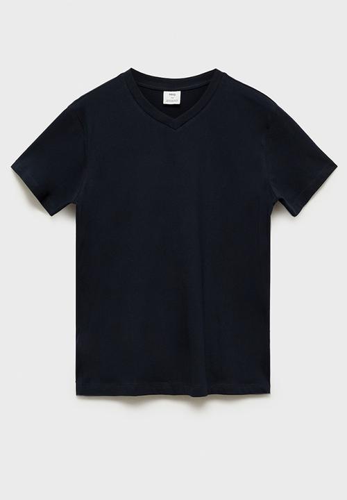 MANGO - T-Shirt CHELSEA - Navy
