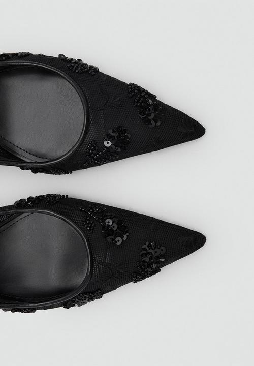 MANGO - Lucida heel - black