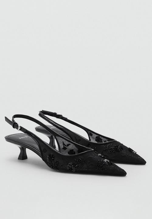MANGO - Lucida heel - black