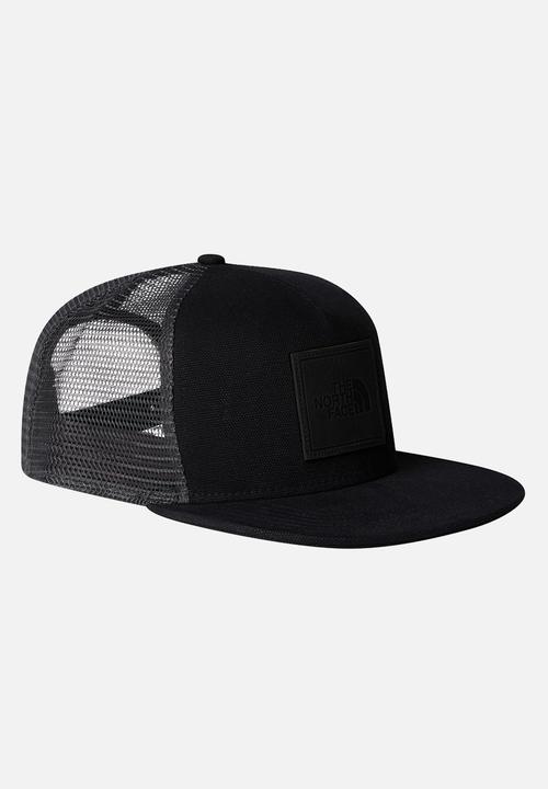 The North Face - Half Dome Trucker - TNF Black-Leather Patch