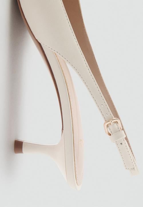 MANGO - Moon heel - light beige