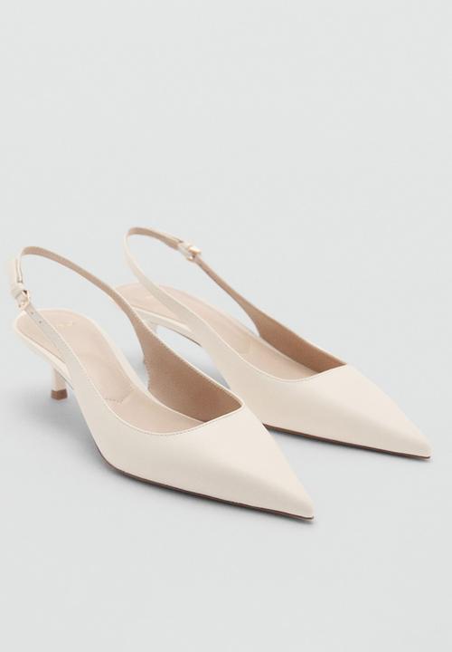 MANGO - Moon heel - light beige