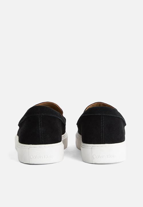Calvin Klein - MOCCASIN SUEDE - Ck Black