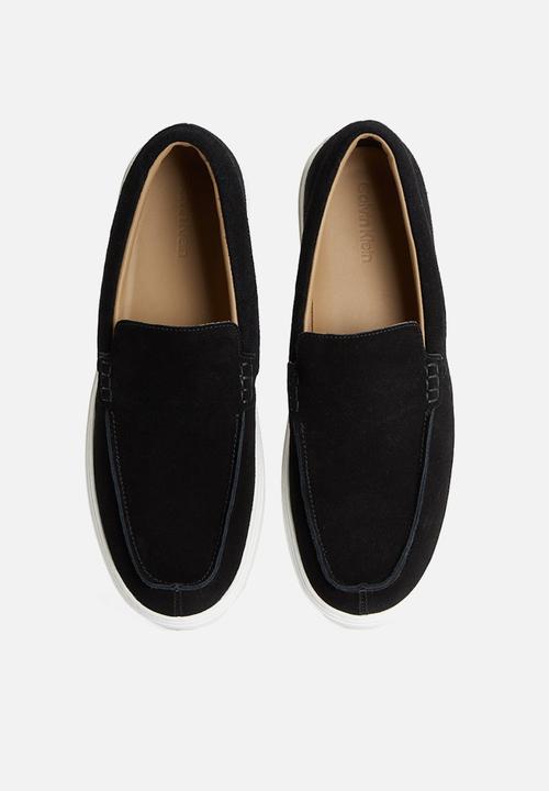 Calvin Klein - MOCCASIN SUEDE - Ck Black