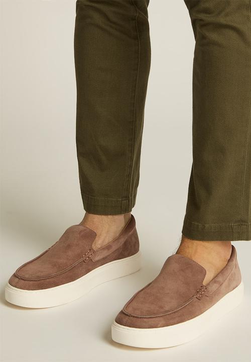 Calvin Klein - MOCCASIN SUEDE - Brownie
