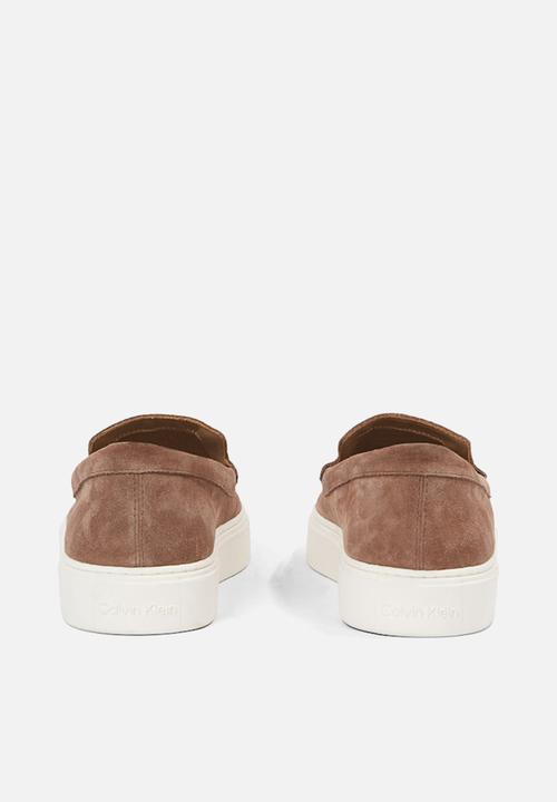 Calvin Klein - MOCCASIN SUEDE - Brownie