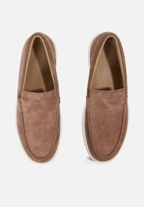 Calvin Klein - MOCCASIN SUEDE - Brownie