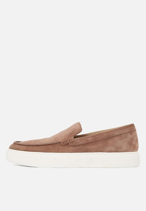 Calvin Klein - MOCCASIN SUEDE - Brownie