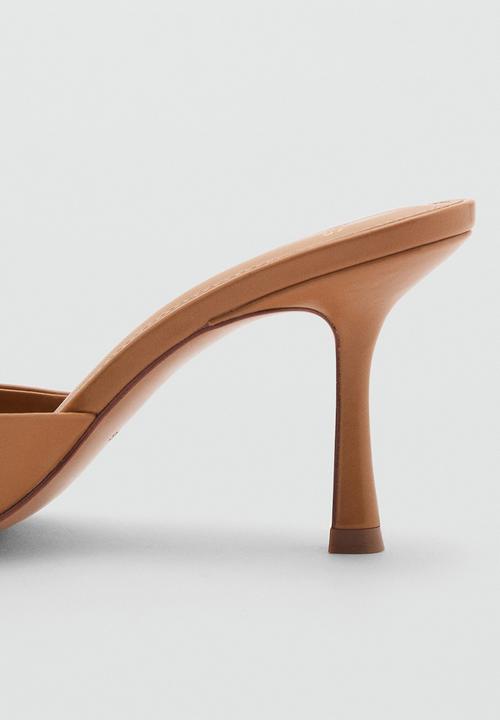 MANGO - Pepyt heel - medium brown