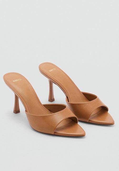 MANGO - Pepyt heel - medium brown