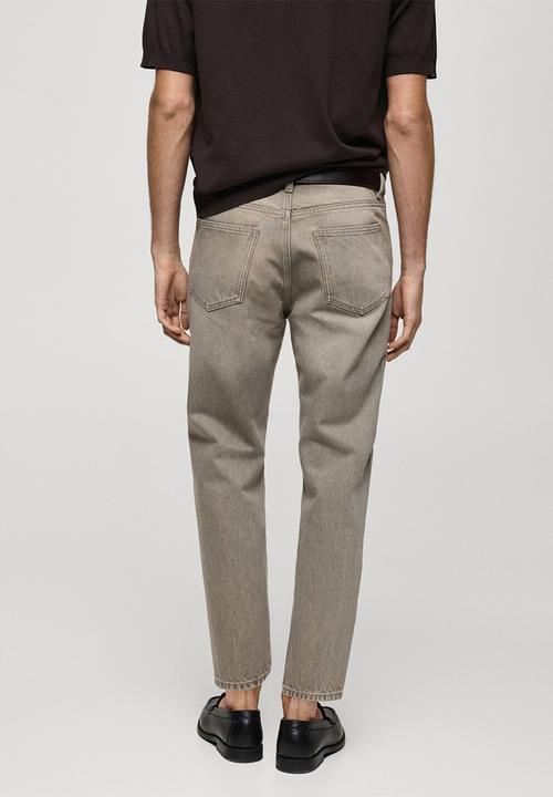 MANGO - Jeans sammy - open gray
