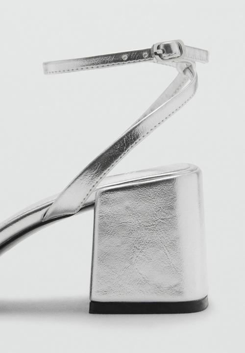MANGO - Beto heel - silver