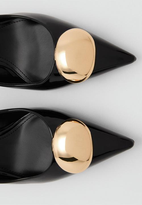 MANGO - Petum heel - black
