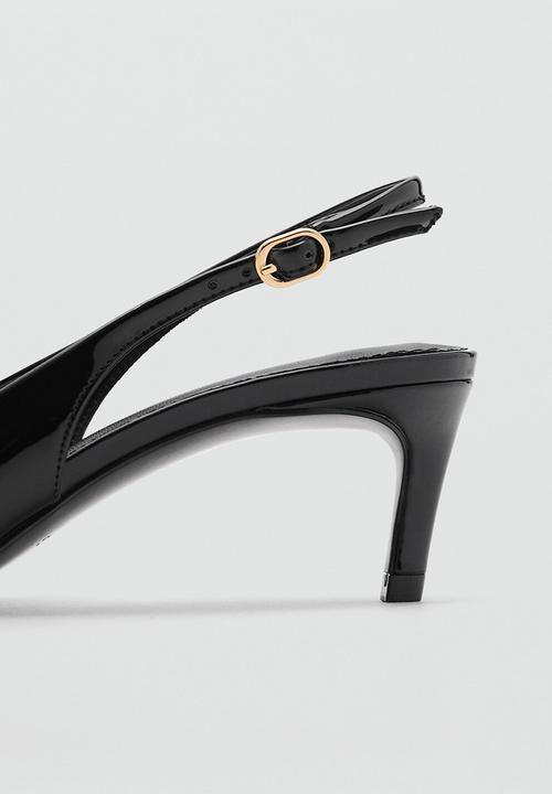 MANGO - Petum heel - black