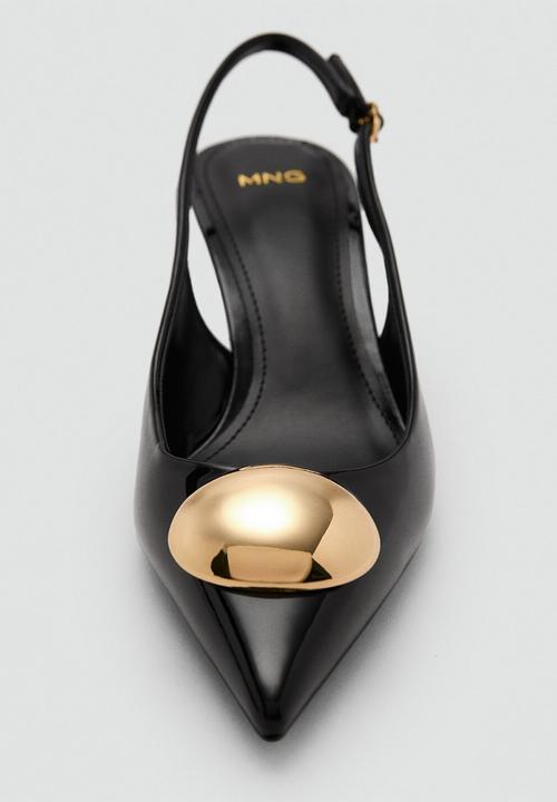 MANGO - Petum heel - black
