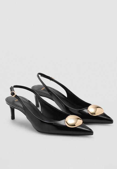 MANGO - Petum heel - black