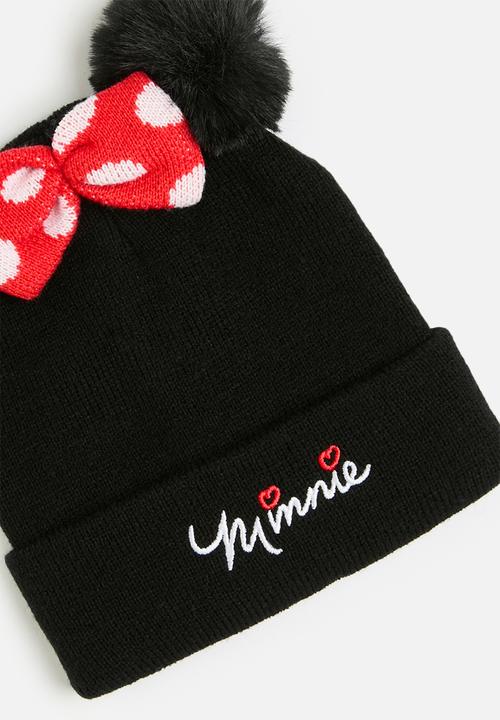 Pop Candy - Minnie mouse beanie - black