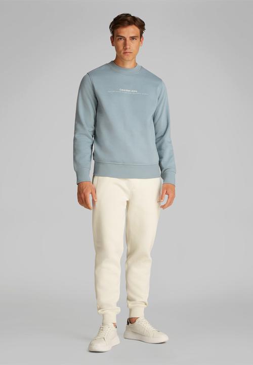 Calvin Klein - Minimal logo crew neck - lead