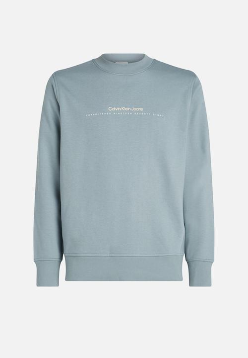 Calvin Klein - Minimal logo crew neck - lead