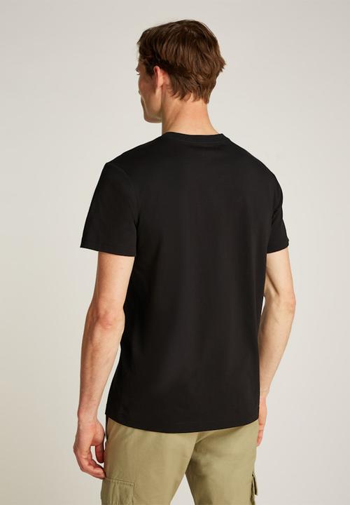 Calvin Klein - Small CK Box Tee - Ck Black