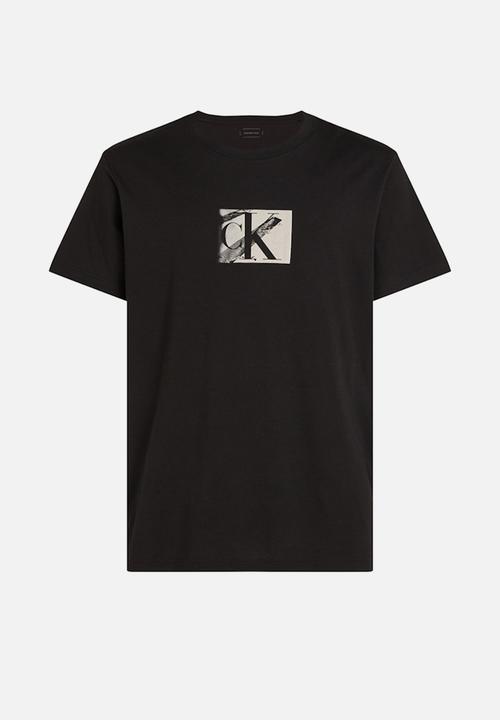Calvin Klein - Small CK Box Tee - Ck Black