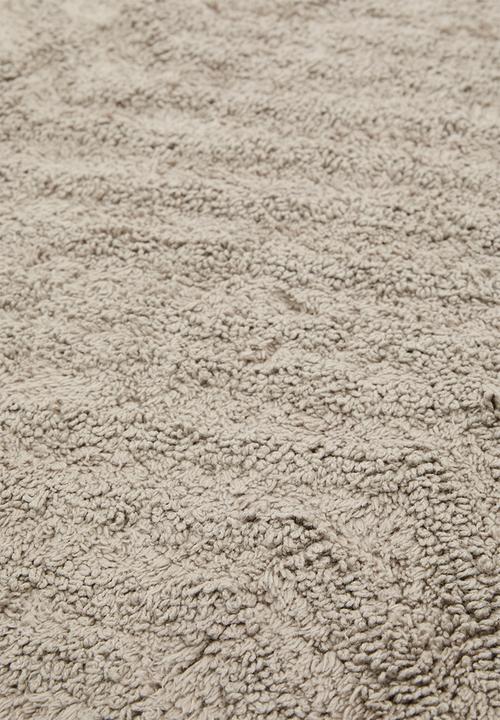 Sixth Floor - Tufted Bath Mat - Stone