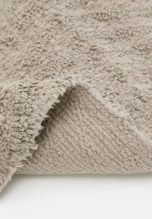 Sixth Floor - Tufted Bath Mat - Stone