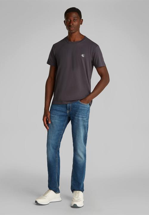 Calvin Klein - 2 PACK MONOLOGO T-SHIRT - Ck Black/India Ink