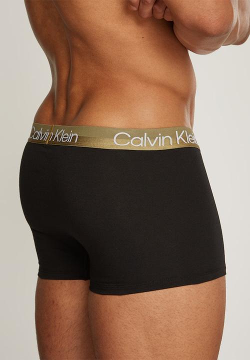 Calvin Klein - Trunk 3 Pack - B- Turb, Gr Morn, Olive Leaves Wbs