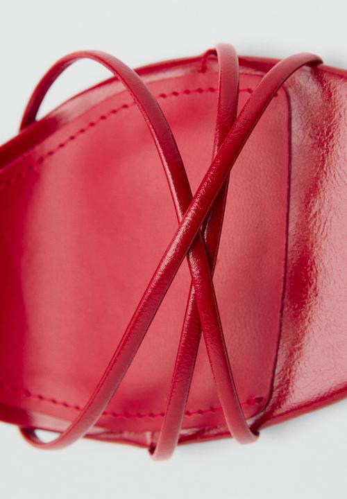 MANGO - Zazo heel - red