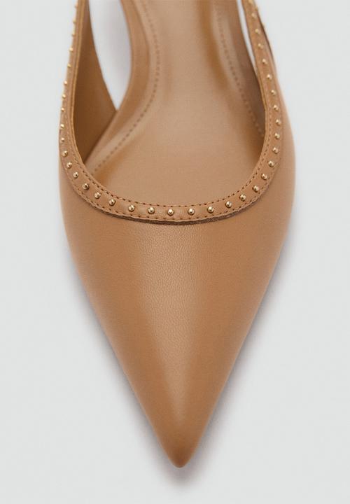 MANGO - Yate heel - medium brown