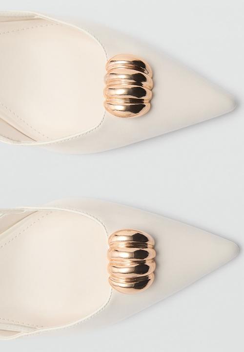 MANGO - Imagine heel - white