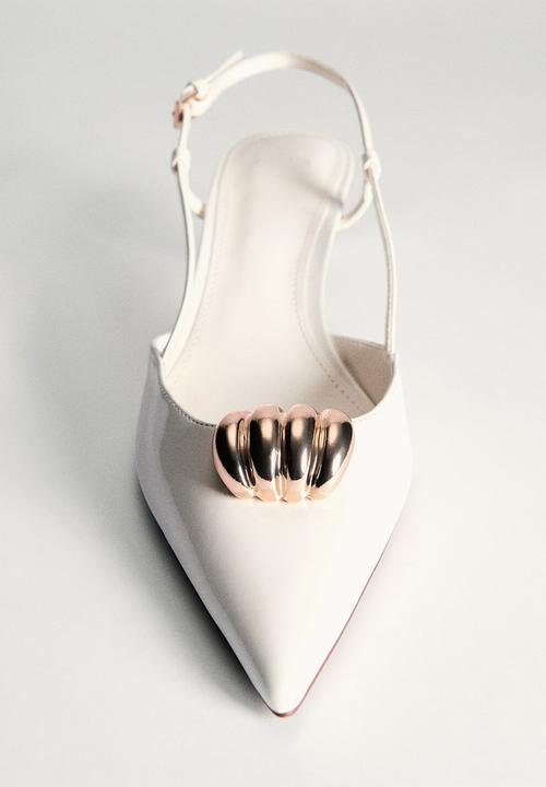 MANGO - Imagine heel - white