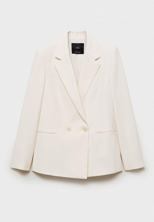 MANGO - Blazer Tempo - Light Beige