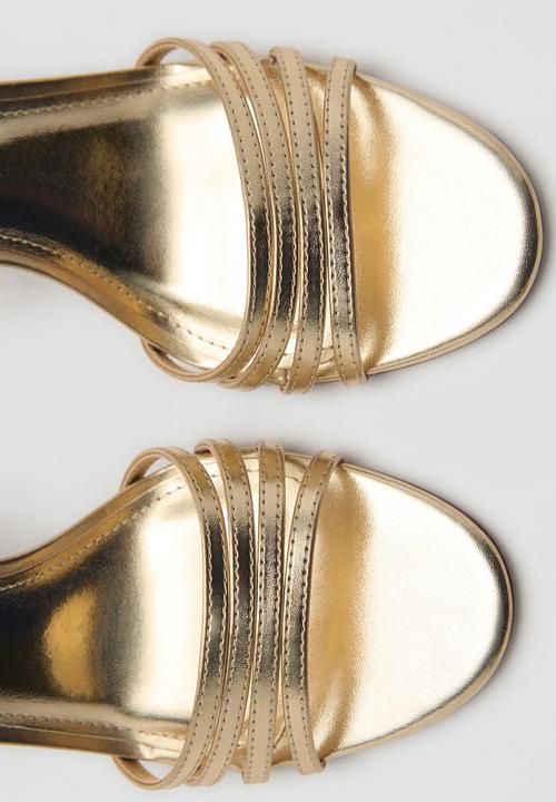 MANGO - Nota heel - gold