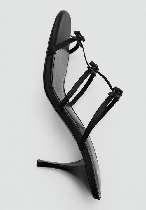 MANGO - Merlot heel - black