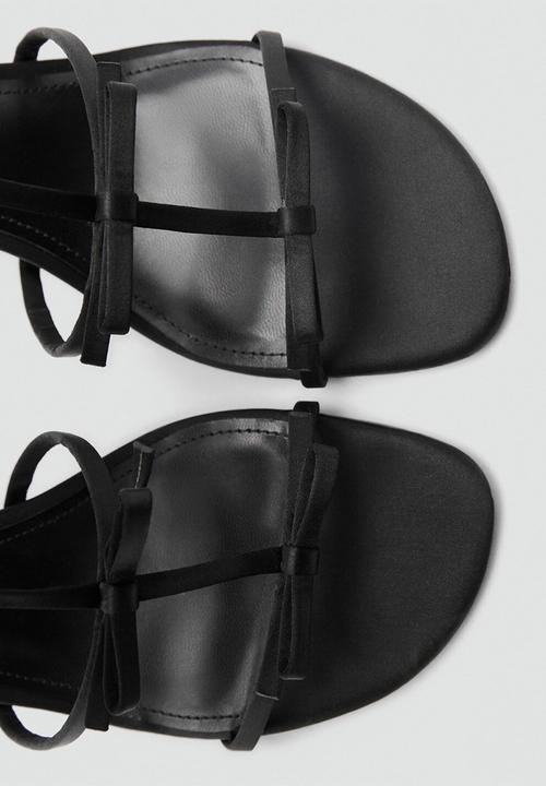 MANGO - Merlot heel - black