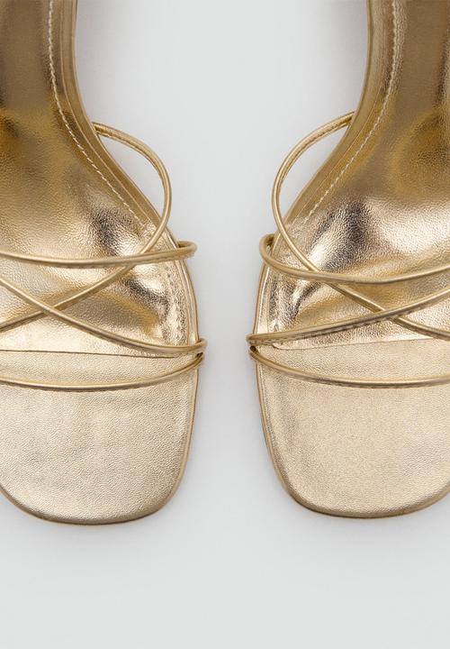 MANGO - Lana1 heel - gold