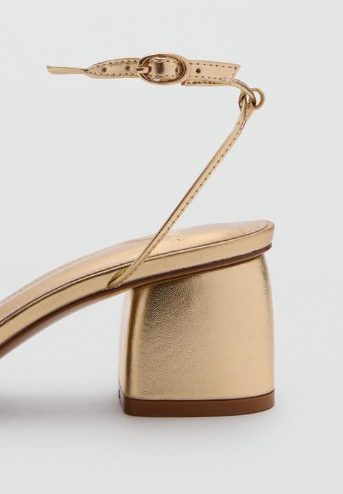 MANGO - Lana1 heel - gold