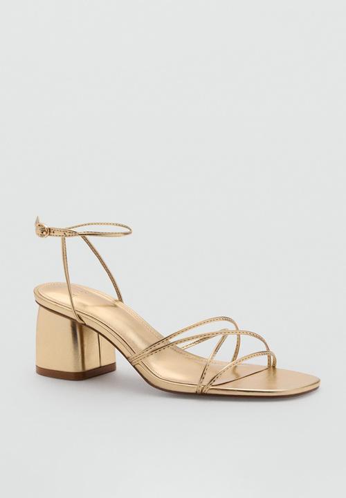 MANGO - Lana1 heel - gold